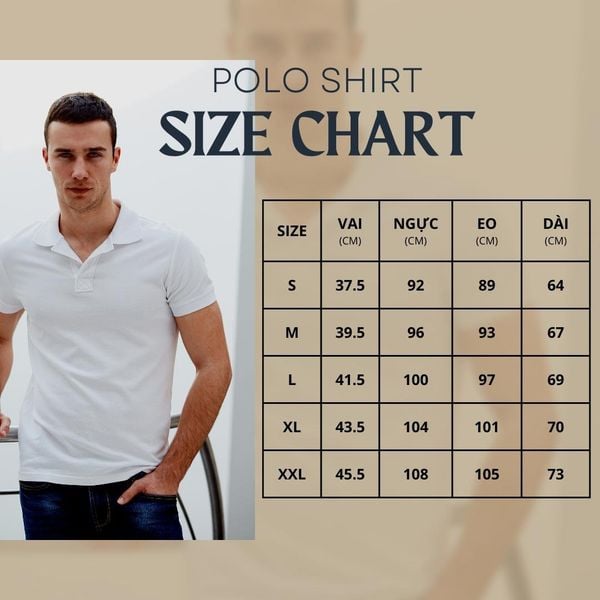 Áo polo nam THÁI KHANG vải CVC cá sấu kháng khuẩn ATK14