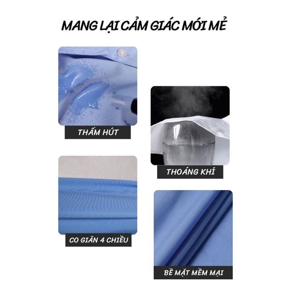 Áo sơ mi nam công sở dài tay cao cấp Thái Khang vải lụa ATK23