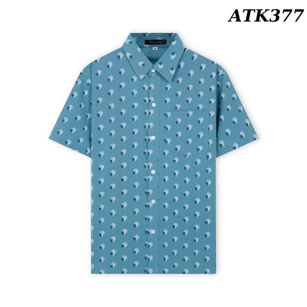 Áo sơ mi trung niên họa tiết Thái Khang ATK37