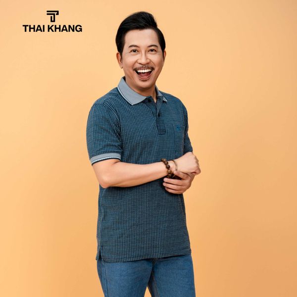 Áo polo trung niên Thái Khang vải cotton hồ lạnh siêu mát ATK27