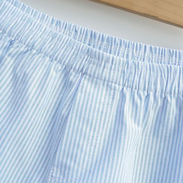 Quần Đùi Short Kẻ Sọc Nam Nữ Form Rộng Mặc Thoáng Mát QZG05