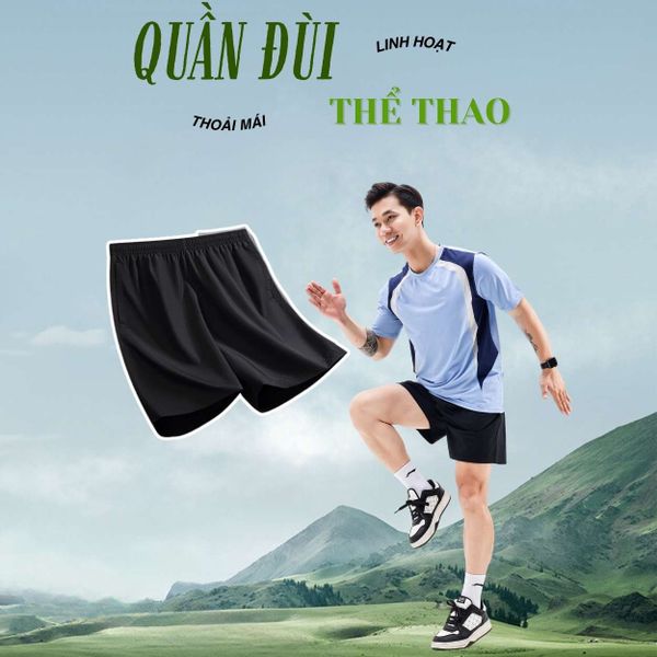 Bộ thể thao nam cổ tròn Thái Khang chất liệu vải thun lạnh B02