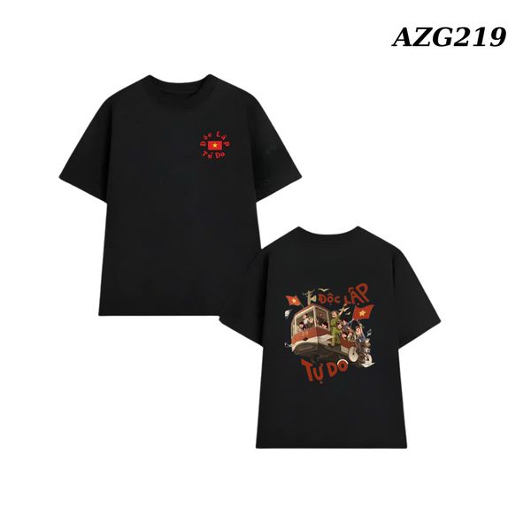 Áo thun UNISEX form rộng Việt Nam Độc Lập