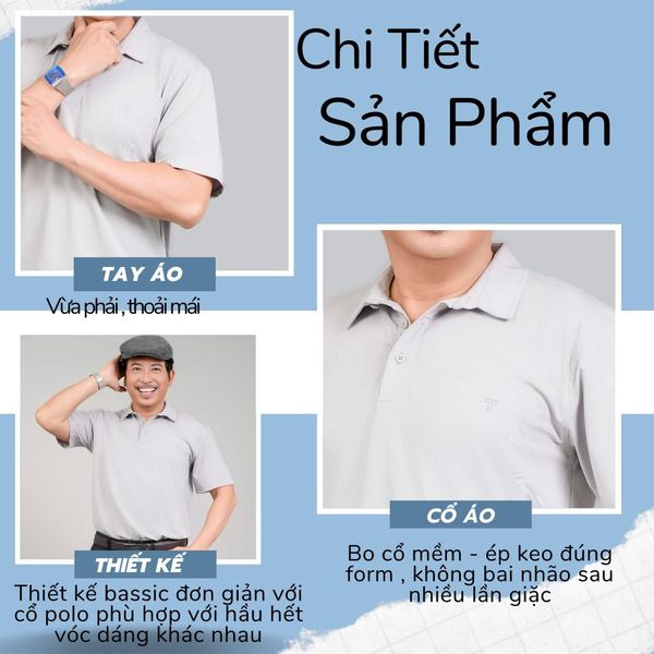 Bộ thể thao nam trung niên Thái Khang chất liệu vải thun lạnh  B01