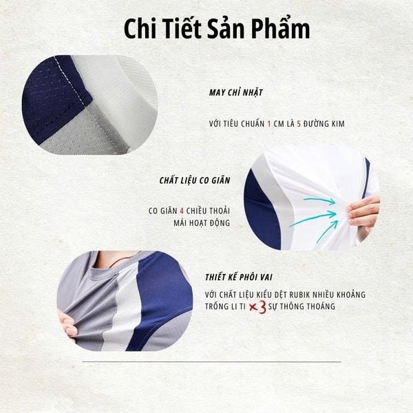 Áo thun nam cổ tròn thể thao THÁI KHANG vải thun lạnh co dãn ATK02