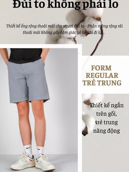 Quần short kaki nam THÁI KHANG QUAN07