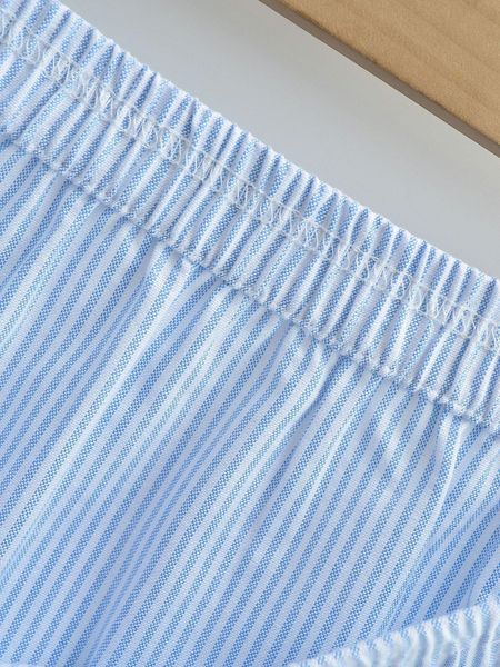 Quần Đùi Short Kẻ Sọc Nam Nữ Form Rộng Mặc Thoáng Mát QZG05