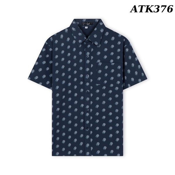 Áo sơ mi trung niên họa tiết Thái Khang ATK37