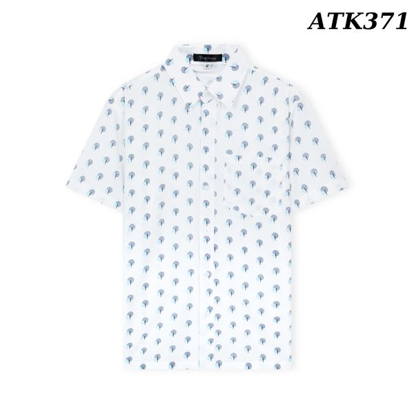 Áo sơ mi trung niên họa tiết Thái Khang ATK37