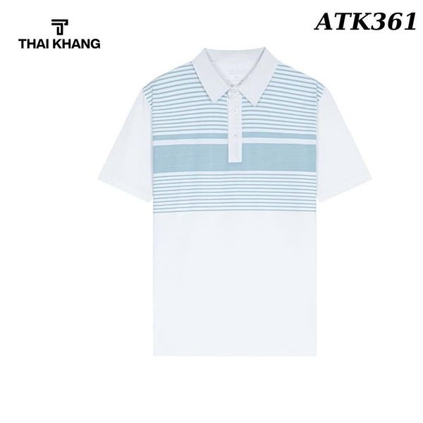 Áo thun polo nam THÁI KHANG vải thun lạnh ATK36
