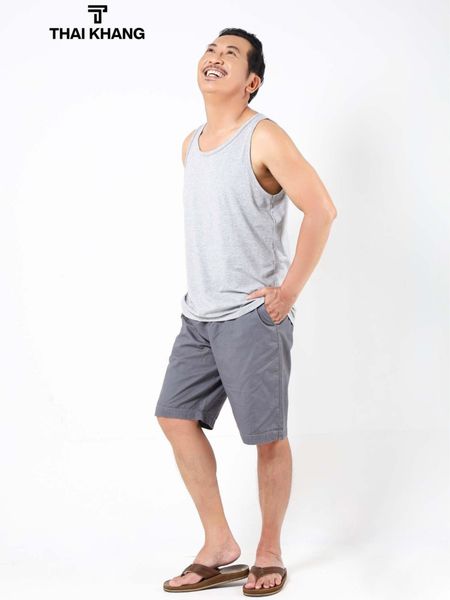 Áo lót nam ba lỗ Thái Khang vải cotton mặc cực mát ATK11