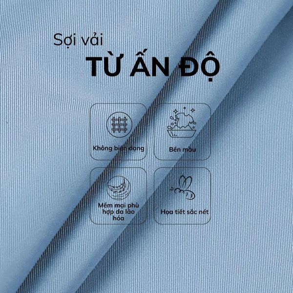 Áo sơ mi ngắn tay nam trung niên THÁI KHANG vải lụa mềm mịn ALUA10