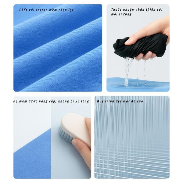 Áo polo nam trung niên Thái Khang cổ bẻ vải cotton ATK38