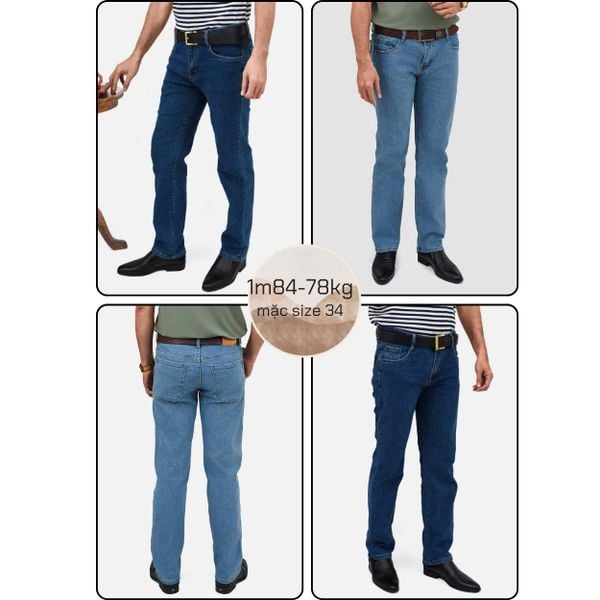 Quần jean nam trung niên Thái Khang QUAN09