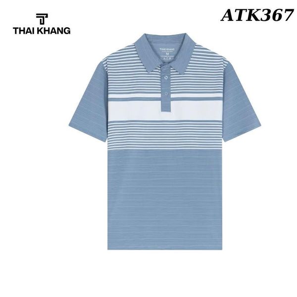 Áo thun polo nam THÁI KHANG vải thun lạnh ATK36