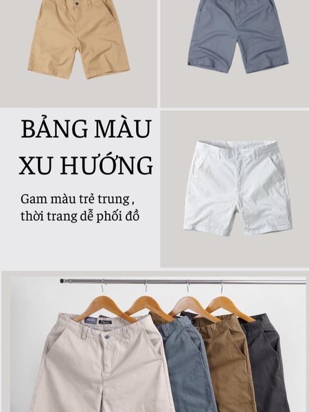 Quần short kaki nam THÁI KHANG QUAN07