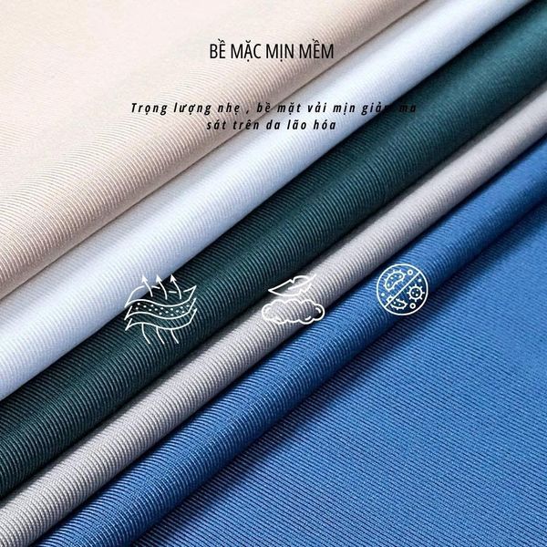 Áo polo nam trung niên Thái Khang vải thun lạnh mặc siêu mát ATK01