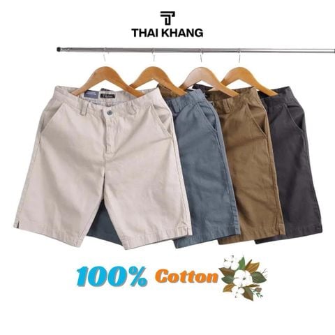 Quần short kaki nam Thái Khang QUAN01