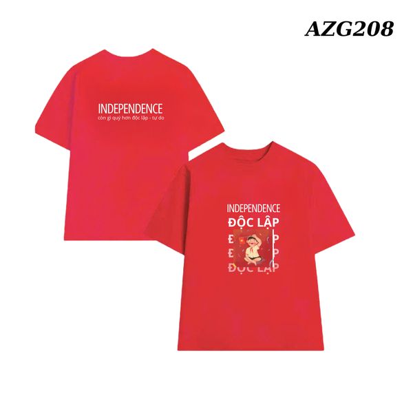 Áo thun UNISEX form rộng Việt Nam Độc Lập