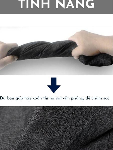 Quần Tây Dài Nam Trung Niên Thái Khang QUAN02