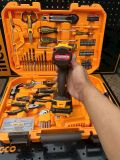  Bộ Dụng Cụ 165 Chi Tiết Kèm Máy Khoan Pin Ingco HKTHP11651 