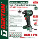 Máy chuyên vít dekton M21-CV250Pro 