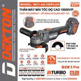  THÂN MÁY MÀI PIN DEKTON M21-AG100PLUS 