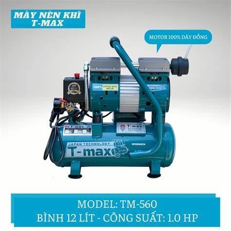 NÉN KHÍ KHÔNG DẦU 12L - 1.0HP 
