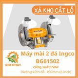  MÁY MÀI ĐỂ BÀN 2 ĐÁ 150MM INGCO BG61502 