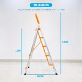  THANG NHÔM GHẾ 5 BẬC SUMIKA SK305 