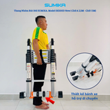  Thang Nhôm Rút Đôi Sumika SK500D NEW – Thang Chữ A Cao 2.5m Chính Hãng 