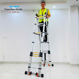  Thang Nhôm Rút Đôi Sumika SK760D NEW - Chiều Cao 3.8m + 3.8m 