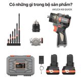  Bô Máy Khoan Pin AKUZA K8 Quick 16v8 