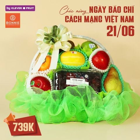 Giỏ quà Báo Chí Việt Nam 21/6 - 01