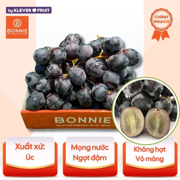 Nho Đen Không Hạt Úc