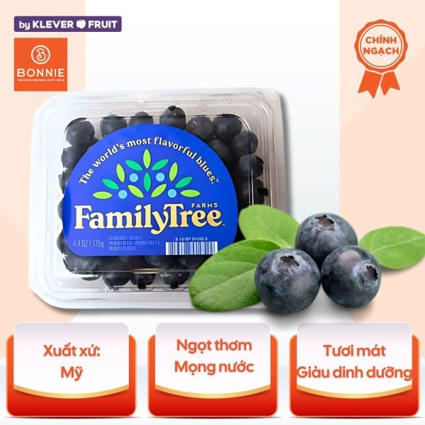 Việt Quất Mỹ - Hộp 125gram