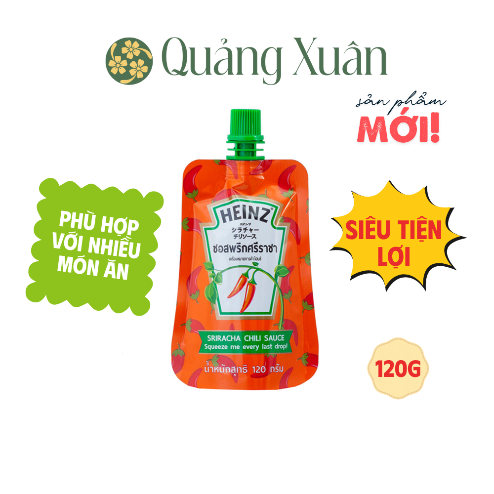  Tương ớt Sriracha hiệu Heinz - Heinz Sriracha Chilli Sauce 120g 