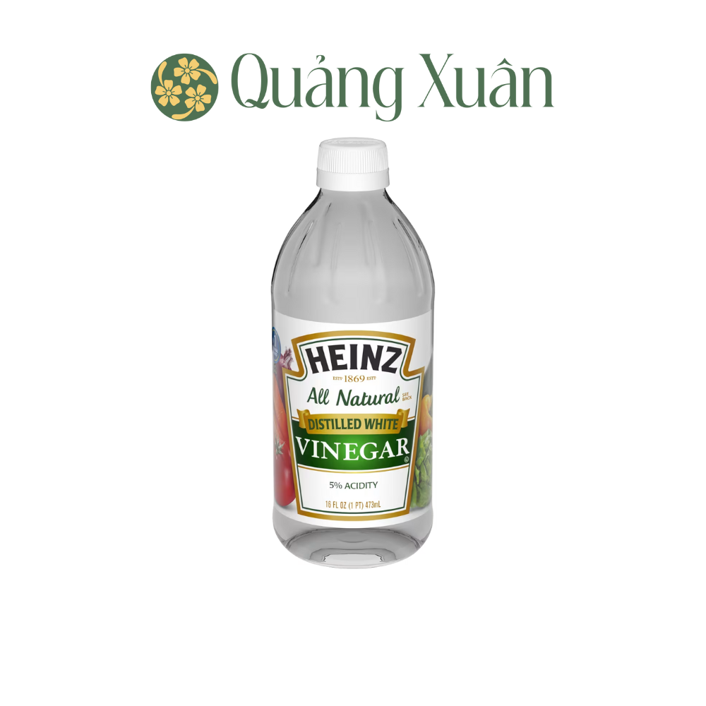  Heinz Giấm trắng 473ml (chai thủy tinh) 