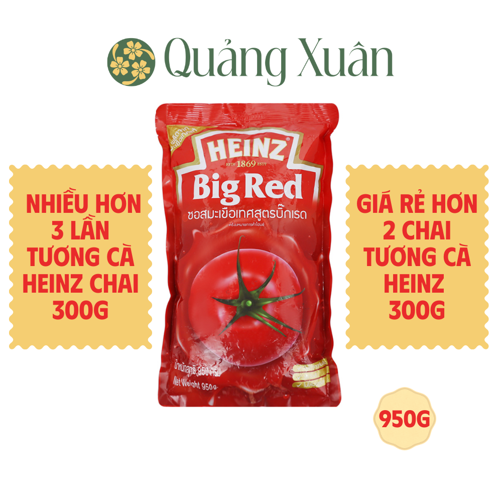  Tương Cà Chua HEINZ (Big Red) túi 950g 