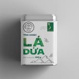  Trà xanh lá dứa 100g Teaworks 