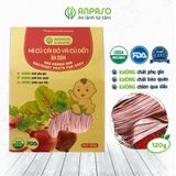 Mì ăn dặm hữu cơ củ cải đỏ và củ dền Anpaso 120g Organic (từ 7 tháng)