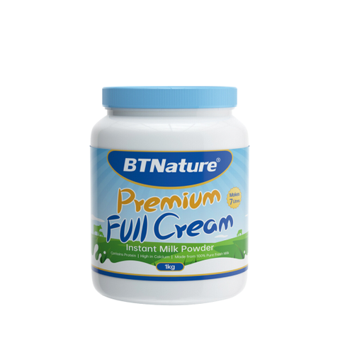 Sữa nguyên kem BTNature túi 1kg (1y+)