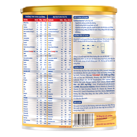 Sữa bột CaloSure America+ Cho Người Tiểu Đường 800G