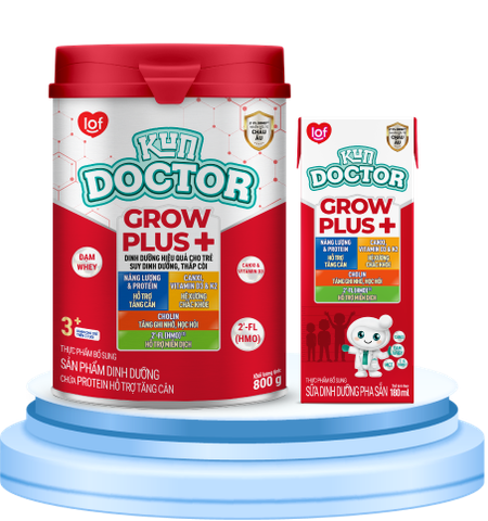Sữa Kun Doctor GrowPlus 1+ 800g