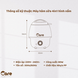 Máy hâm sữa 4in1 Little Care hình nấm