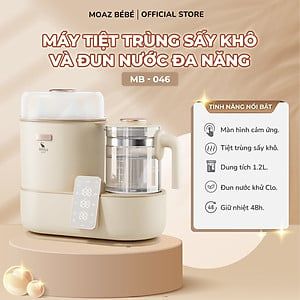 Máy tiệt trùng sấy khô và đun nước đa năng Moaz BéBé MB – 046