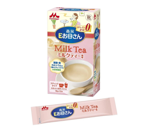 Sữa Bầu Morinaga vị trà sữa Nội Địa Nhật, 12 Gói X 18G