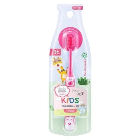 Bàn chải đánh răng cho bé Bzu Bzu 3Y+