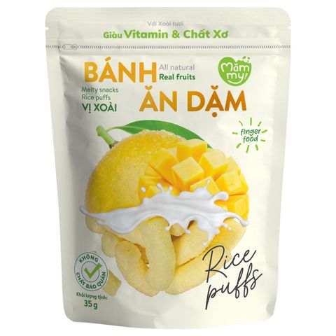 Bánh ăn dặm Mămmy vị xoài 35g