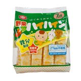 Bánh ăn dặm gạo tươi Nhật Haihain 53g vị rau củ cho bé 7M+